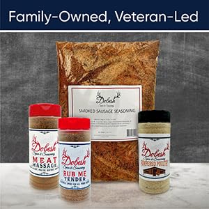 Dobesh Sausage Seasoning Mix with Cure - Czech Flavor Sausage Seasoning Mix for Venison, Beef