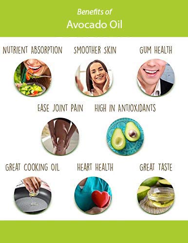Healthy Harvest Non-GMO Avocado Oil - Great for Sauces And, Cooking, Frying and More - Nutritious