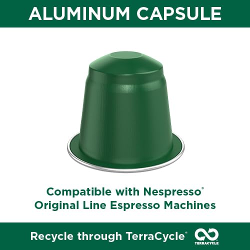 Cafe La Llave Espresso Pods: 40 Recyclable Aluminum Pods, Intensity 11 Dark Roast Latin-Style