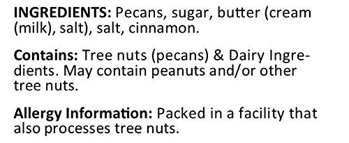 Anna and Sarah Cinnamon Pecans 2 Lbs