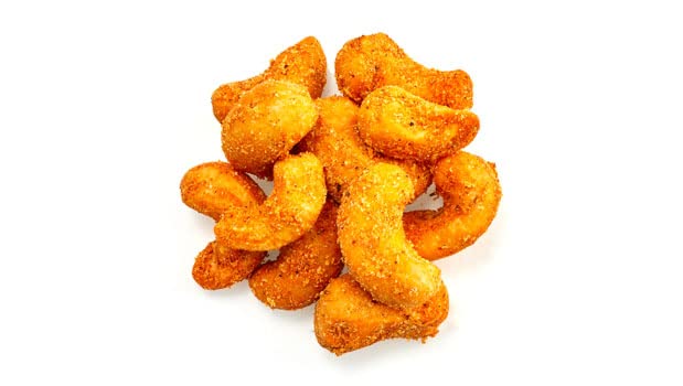 Yupik Nacho Cashews, 1 lb (16 oz), Kosher, Gluten-Free, Roasted Cashews with Vegan Cheese, Seasoned