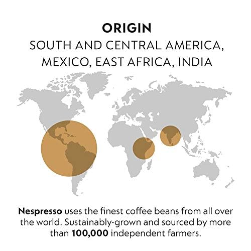 Nespresso Capsules Original Line, Morning Lungo Blends Variety Pack, Mild to Medium to Dark Roast