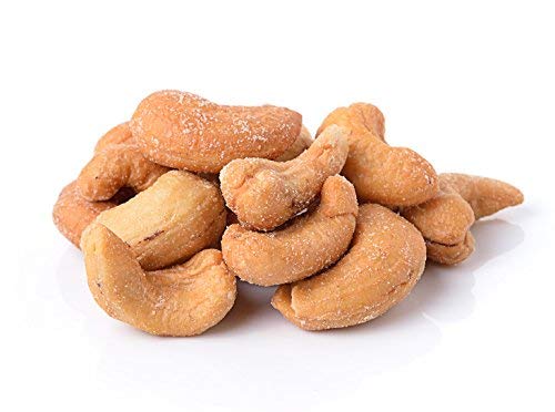 Dry Roasted Cashews Himalayan Salted (2 Lbs.) - Baked in Small Batches for Added Freshness - Oven