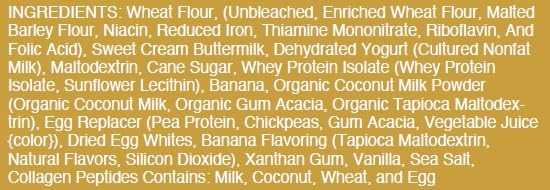 Heavenly Waffles짰 Mix, Banana, 11g Protein, Yogurt Based, Healthy and Nutritiously Balanced