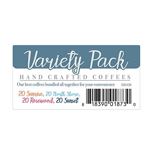 Highland Park Coffee Single Serve Coffee Pods Compatible with Keurig K Cup Brewers, Variety Pack