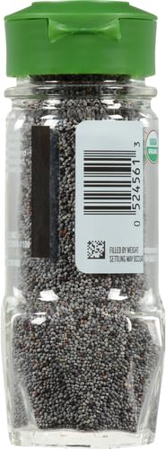 McCormick Gourmet Organic Poppy Seed, 2.12 Oz (Pack of 2)