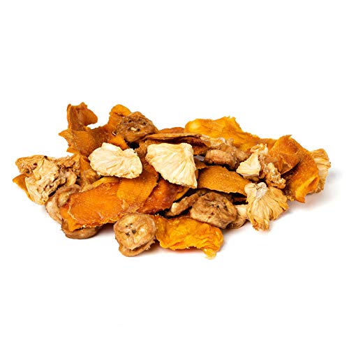 Mavuno Harvest Tropical Mix Dried Fruit Snack | Unsweetened Organic Mixed Dried Fruit | Gluten Free