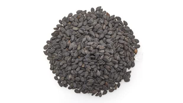 Yupik Raw Black Sesame Seeds, 2.2 lb (35.2 oz), Gluten-Free, Kosher, Vegan, Natural Black Seeds
