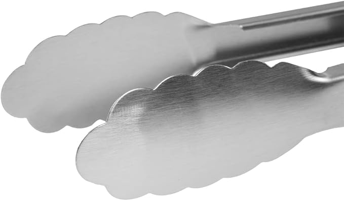BBQ-AID Pro BBQ Tongs for Grill - 17" Professional Grade Barbecue Tongs for Cooking- Solid & Sturdy
