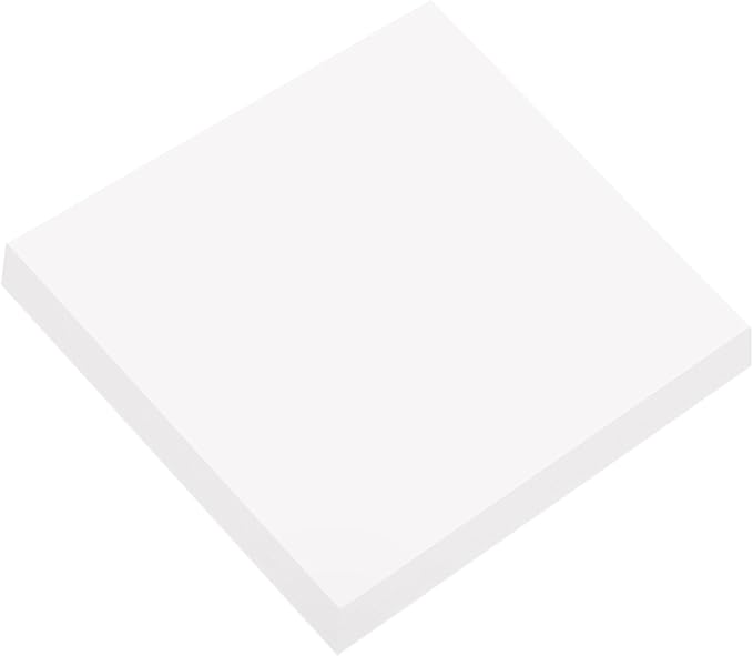 100 Pcs 10x10 Parchment Paper, White, Square Baking Paper, Wax Paper, Precut Sheets for Cookies