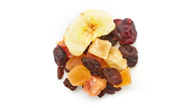 Yupik Trail Mix, Sulfite Free Fruit Blast, 2.2 lb, A mix of bananas, raisins, cranberries, papaya