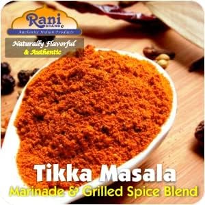 Rani Tikka Masala Indian 7-Spice Blend 16oz (1lb) 454g PET Jar, Pack of 6 ~ All Natural | Salt-Free