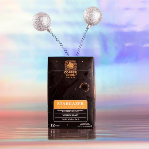 Copper Moon Single Serve Coffee Pods for Keurig K-Cup Brewers, Medium Roast, Stargazer Blend, 72