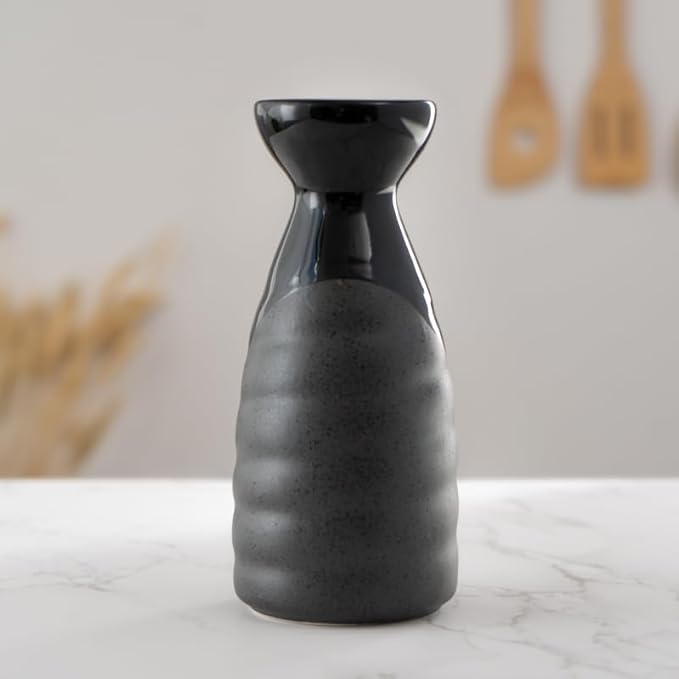Urban Tokyo Tokkuri Porcelain Sake Bottle Server 10 fl oz Hot or Cold Sake Home or Restaurant
