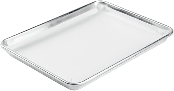 Restaurantware Pastry Tek 9 x 12 Inch Parchment Paper Sheets 200 Greaseproof Baking Sheets For Oven - Pre-Cut Double-Sided Silicone Coating White Paper Nonstick Baking Sheets Quarter-Size