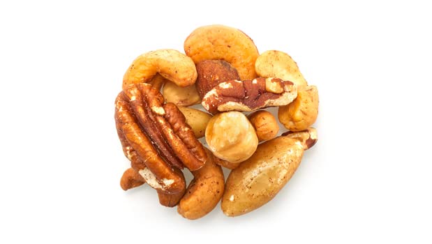 Yupik Deluxe Roasted Unsalted Nut Mix, 2.2 lb (35.2 oz), Vegan, Gluten Free, Cholesterol Free, Salt