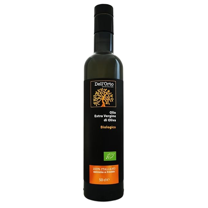 Dell'Orto USDA Organic Extra Virgin Olive Oil (500ml) | Gold Medalist NYIOOC 2025 | Sustainably