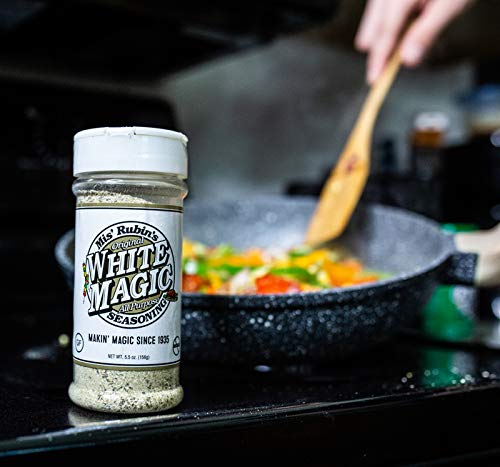 Mis Rubins Magic Seasoning Variety Pack - Black Magic, White Magic, Creole Magic, Fish Seasoning |