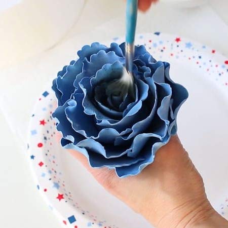 Luster Dust - Navy Blue (4g 1x Jar) | Edible Vegan Dust & Paint for Cake Decorating, Ice Cream