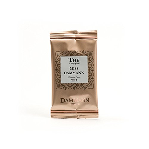 Dammann Freres Loose Leaf, Miss Dammann, Premium French Gourmet Green Tea, Blend Ginger, Passion