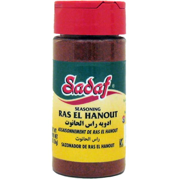 Sadaf Ras El Hanout Seasoning - Ancient Moroccan Blend of Spices - Perfect for your couscous