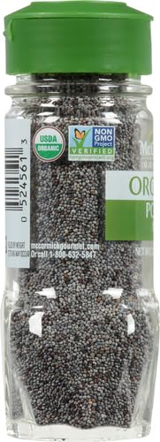 McCormick Gourmet Organic Poppy Seed, 2.12 Oz (Pack of 2)