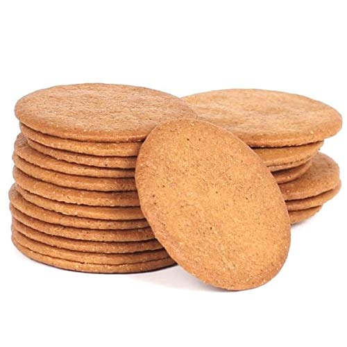 Nyakers Swedish Original Ginger Snaps Cookies 26.4 Oz. Gingersnaps in Botanical Mail Safe Tin