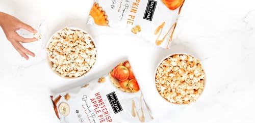 Safe + Fair Plant-Based Gourmet Apple Pie Flavored Popcorn - Honeycrisp Apple Pie Drizzled Kettle