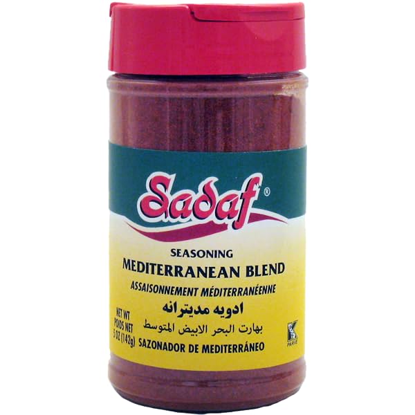 Sadaf Mediterranean Seasoning - Mediterranean Blend Seasoning for Vegetables, Meat Or Marinades