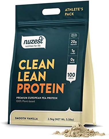 Nuzest - Pea Protein Powder - Clean Lean Protein, Premium Vegan Plant Based Protein Powder, Dairy