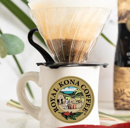 ROYAL KONA COFFEE Whole Bean - 100% Hawaiian Kona Whole Bean Coffee Medium Roast, 2 Pounds