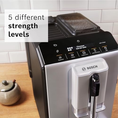 Bosch 300 Series Fully Automatic Espresso and Coffee Machine ??In-Cup Frother, OneTouch Milk