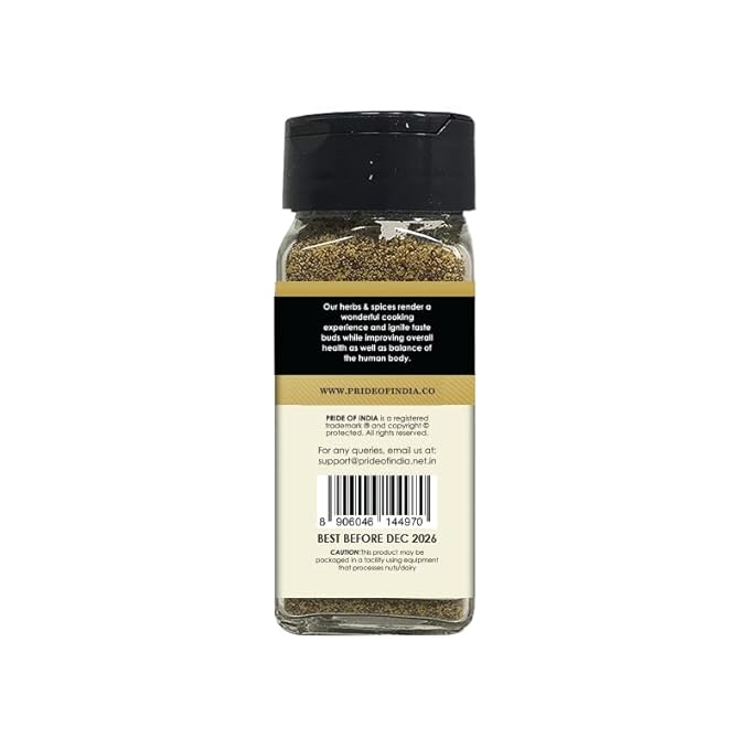 Pride of India – Black Mustard Seed Ground – Perfect Ingredient in Spice Blends – Spice up