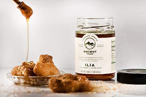 Organic Honey by Ancient Foods - Raw Unfiltered Authentic Organic Greek Honey from Greece |
