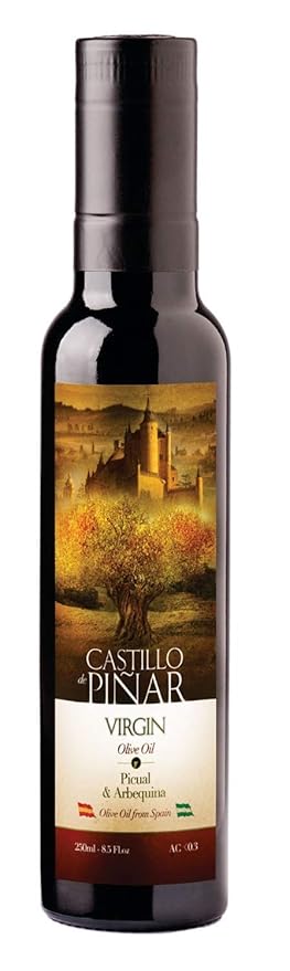 Castillo de Pinar First Cold Pressed Virgin Olive Oil 100% Picual Non GMO (250ml)