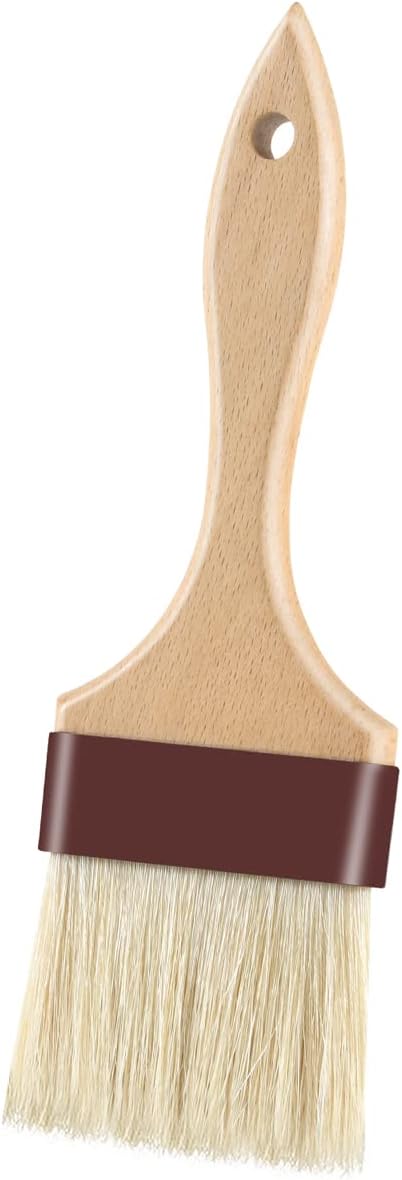 Pastry Brushes for Baking Basting Brush with Boar Bristles and Beech Hardwood Handles Culinary Oil