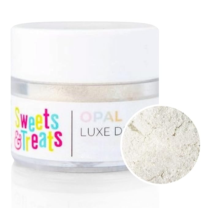 Luster Dust Edible Cake Decorations, Opal Edible Luster Dust for Cupcake Decorations, Cake Drip