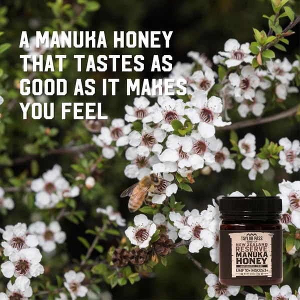 Taylor Pass Honey Co Manuka Honey UMF 10+ MGO 263+ | Monofloral, Sustainable Premium New Zealand