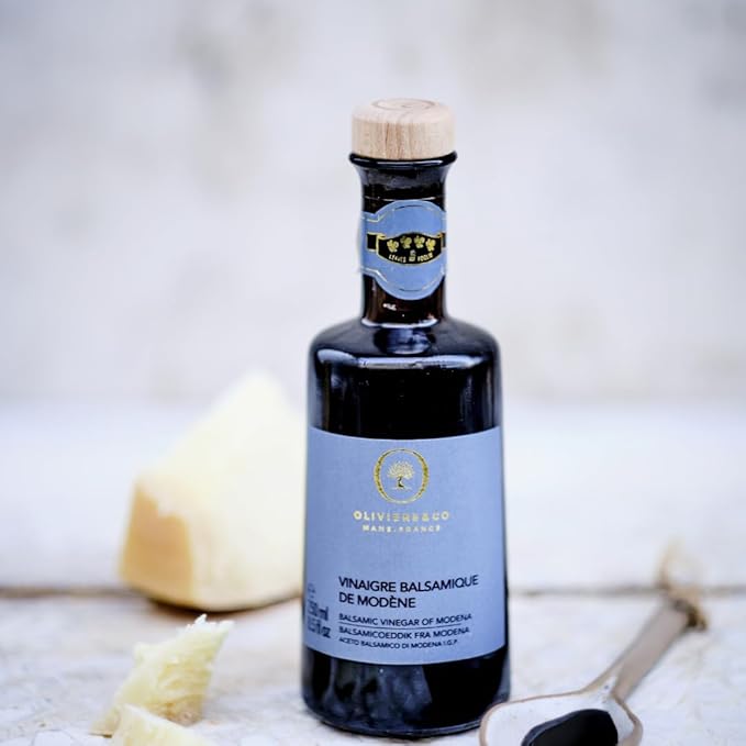 Aged Balsamic Vinegar of Modena ??Premium Italian Vinegar by Oliviers & Co | Barrel-Aged, Sweet &