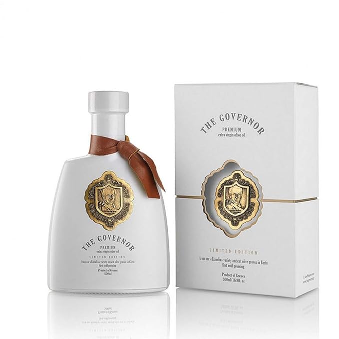 The Governor Limited Edition Extra Virgin Olive Oil - Unfiltered, Cold-Pressed, Early Harvest