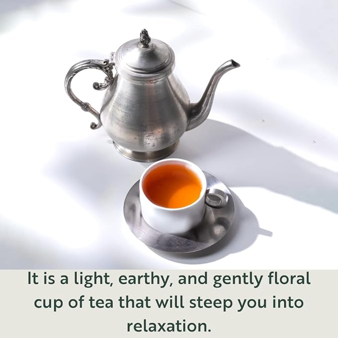 LUXMI Estates Valerian Dream Organic Valerian Root Tea (90 Tea Bags) Caffeine Free Tea Bags for