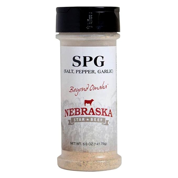 Nebraska Star Beef Signature SPG (Salt Pepper Garlic) Seasoning - 5oz