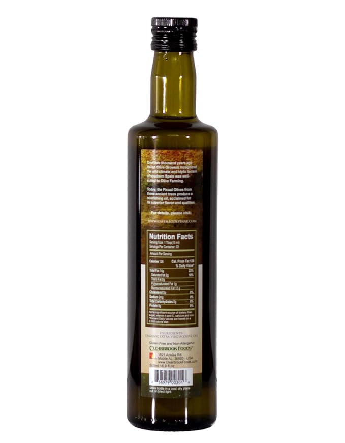 Castillo de Pinar First Cold Pressed ORG Extra Virgin Olive Oil Picual Single-Variety 500ml
