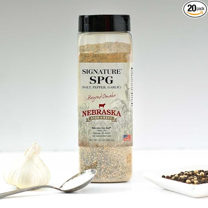 Nebraska Star Beef SPG (Salt Pepper Garlic) - 24oz