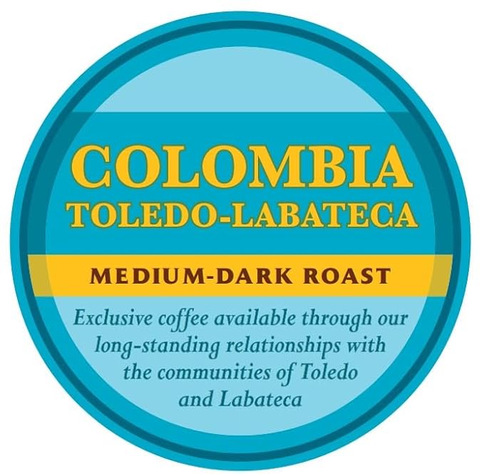 Community Coffee Private Reserve Colombia Toldeo-Labateca Whole Bean Coffee, Medium-Dark Roast, 32