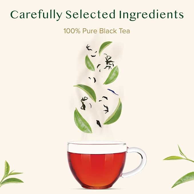 VAHDAM, Assam Black Tea Leaves (340g/12oz) 170+ Servings | High Caffeine, Non GMO, Gluten Free |