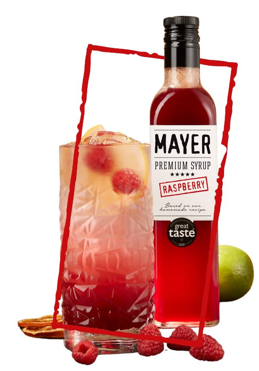 Mayer Hungarian Premium Raspberry Artisanal Syrup ??Award-Winning, All-Natural, Over 50% Real