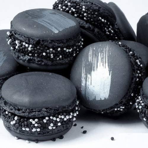 Luster Dust - Silver Pearl (4g 1x Jar) | Edible Vegan Dust & Paint for Cake Decorating, Ice Cream