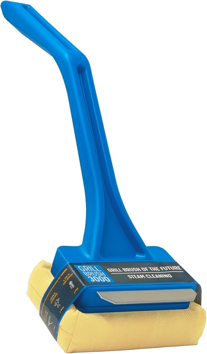 Grill Rescue BBQ Replaceable Scraper Cleaning Head, Bristle Free - Safe, Durable and Unique Scraper