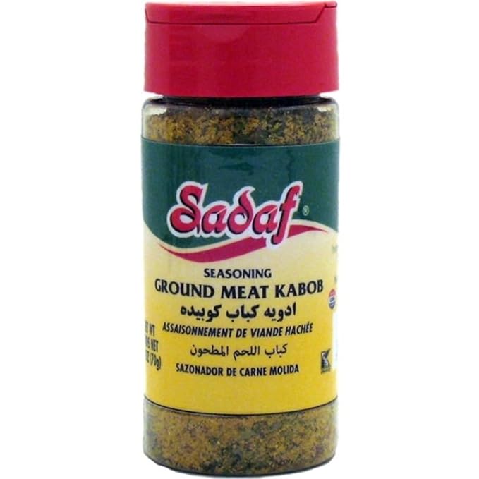 Sadaf Ground Meat Kabob Seasoning - Ground Meat Seasoning for Cooking - Kebab Seasoning - Middle